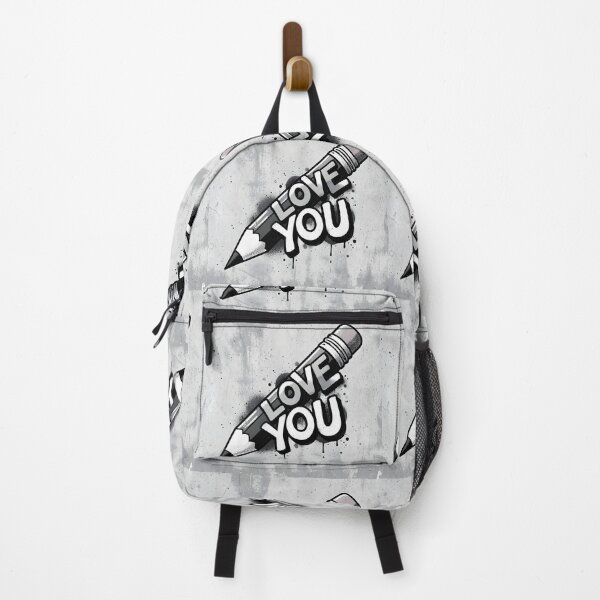 Item preview, Pencil of Love – Graffiti I LOVE YOU Clip Art designed and sold by PawPrintedArt.