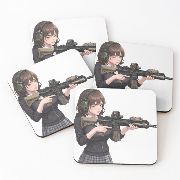 Item preview, Tactical School Girl - Anime Special Ops designed and sold by RAWLIFEGRAPHIC.