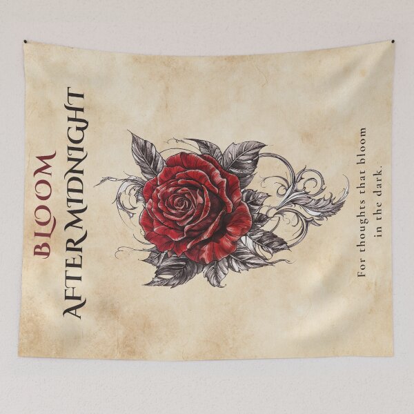 Item preview, Bloom After Midnight Crimson Rose designed and sold by IdeaSmith.