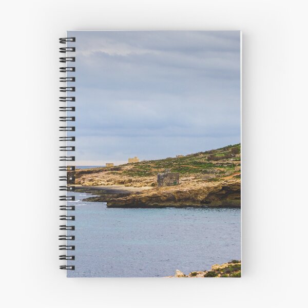 Item preview, Rocky Coastal Cliff Over Turquoise Ocean Waves With Eroded Limestone Seascape designed and sold by Nmallia.