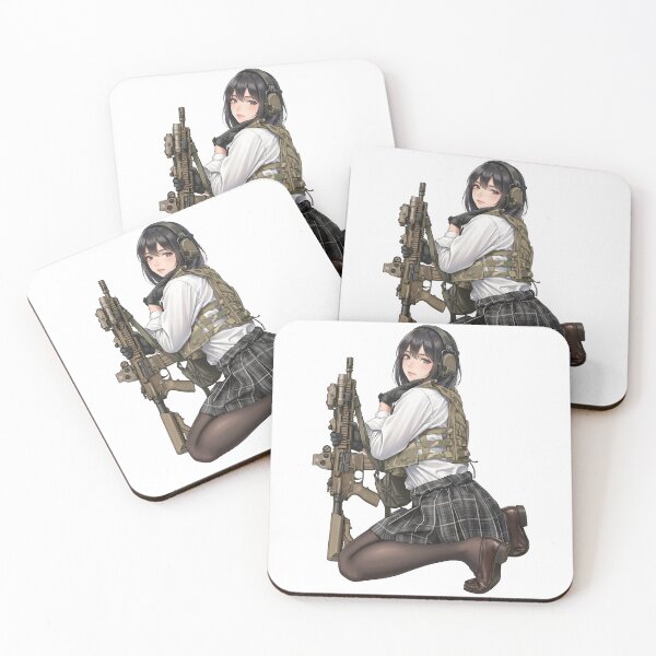 Item preview, Tactical School Girl - Anime Special Ops designed and sold by RAWLIFEGRAPHIC.