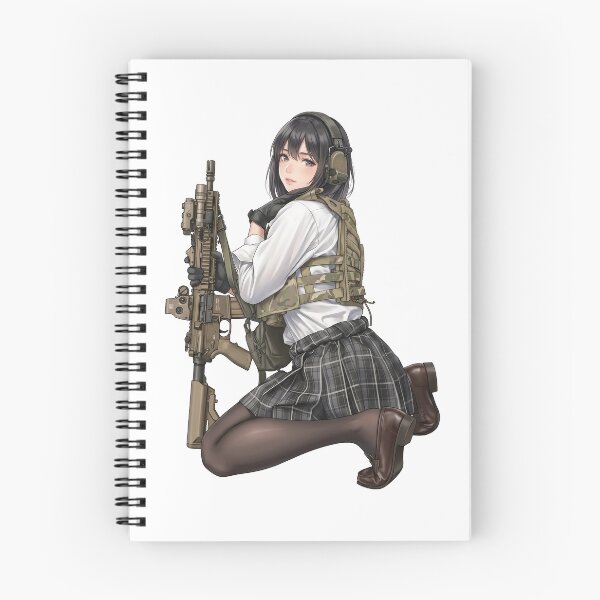 Item preview, Tactical School Girl - Anime Special Ops designed and sold by RAWLIFEGRAPHIC.