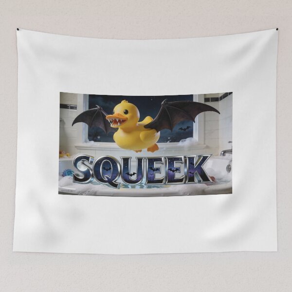 Item preview, Halloween Rubber Ducky Print designed and sold by Lichentroupe63.