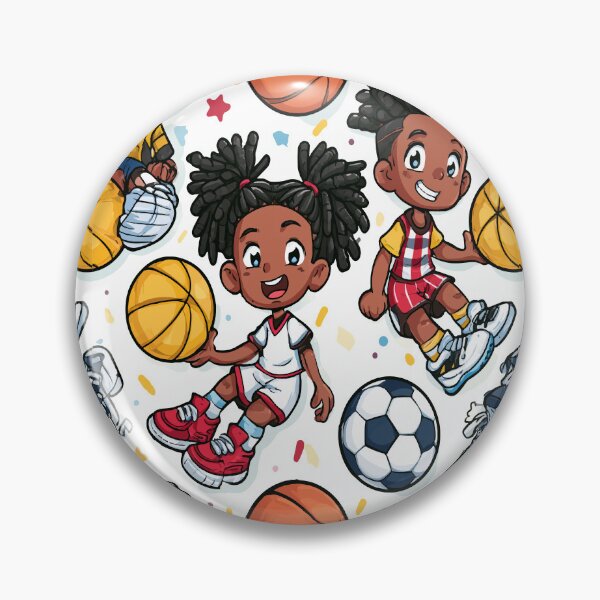Artikelvorschau, Sportliches Kinder-Sport- und Dreadlock-Druckmuster entworfen und verkauft von RichardRags.