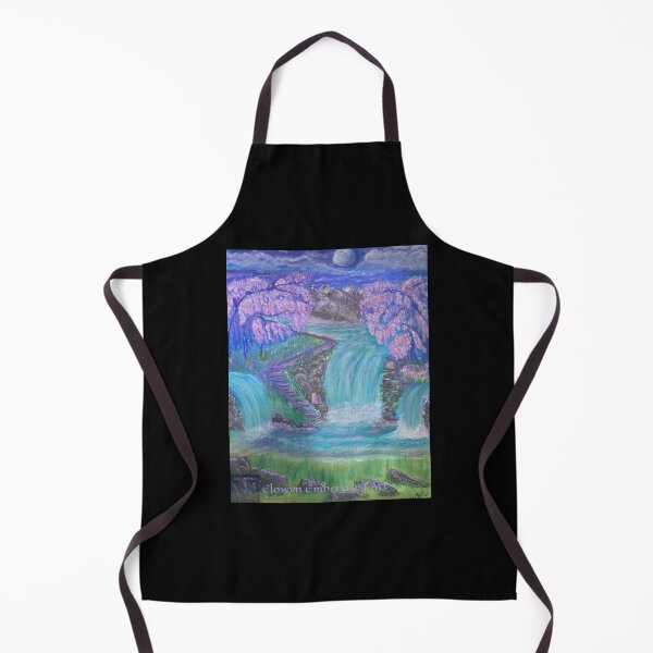 Item preview, Moonveil Falls of the Feywild designed and sold by ElowynEArt.