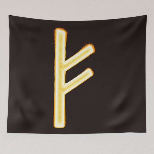 Item preview, Fehu Rune Meaning – Abundance, Prosperity & Spiritual Wealth | Elder Futhark Design designed and sold by TheSymbolicBlend.