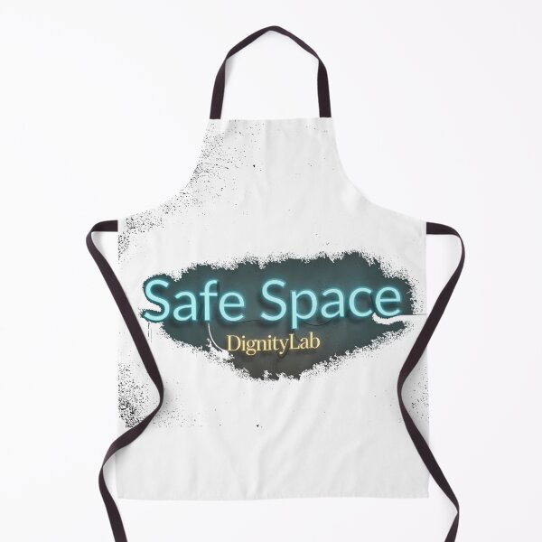Item preview, Safe Space Dignity Lab Modern Typography Art designed and sold by DignityLab.