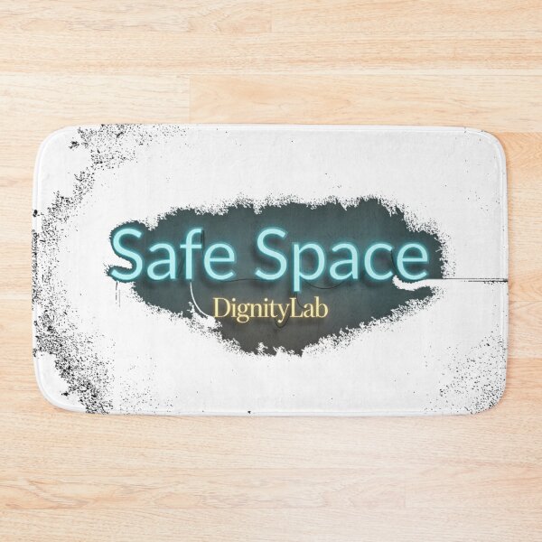 Item preview, Safe Space Dignity Lab Modern Typography Art  designed and sold by DignityLab.