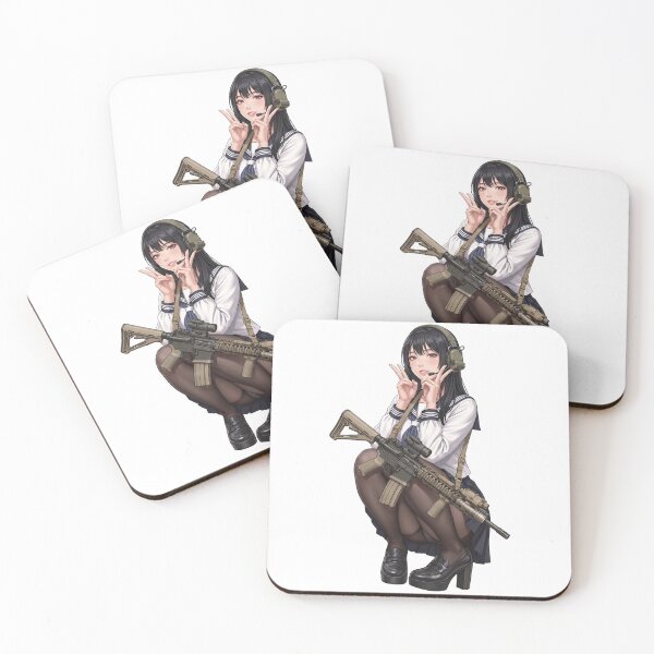 Item preview, Tactical School Girl - Anime Special Ops designed and sold by RAWLIFEGRAPHIC.