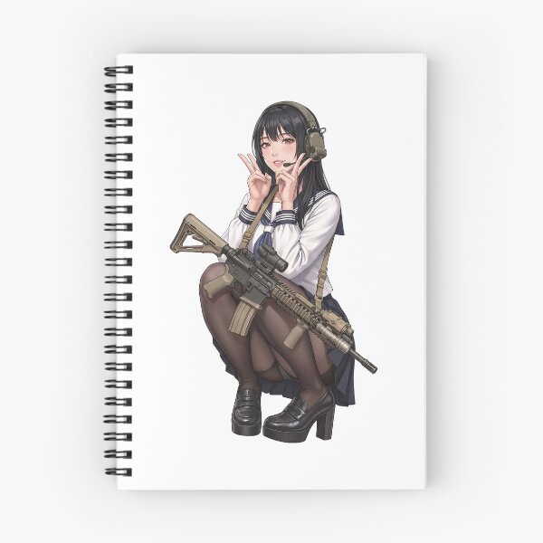 Item preview, Tactical School Girl - Anime Special Ops designed and sold by RAWLIFEGRAPHIC.
