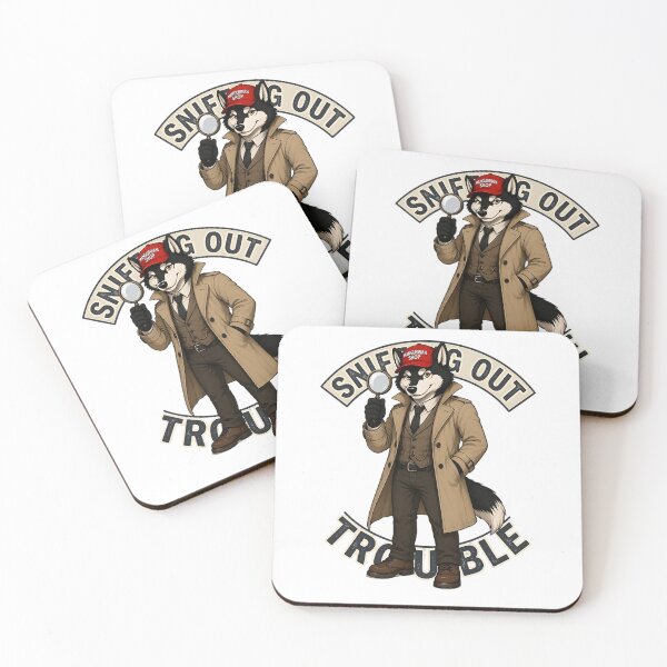 Item preview, Detective Wolf designed and sold by Mangurrian Shop.