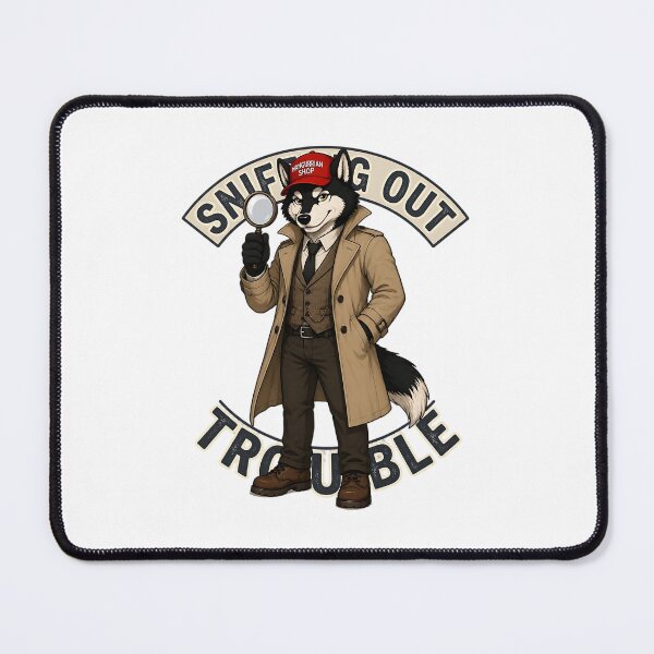 Item preview, Detective Wolf designed and sold by Mangurrian Shop.