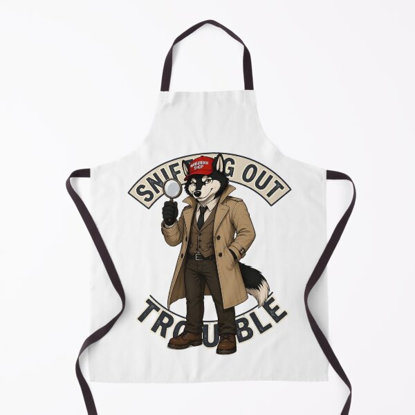 Item preview, Detective Wolf designed and sold by Mangurrian Shop.