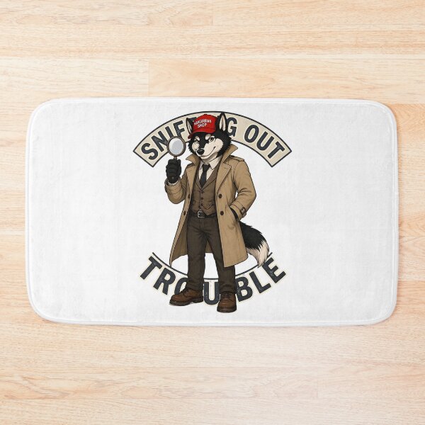Item preview, Detective Wolf designed and sold by Mangurrian Shop.