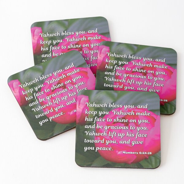 Item preview, Yahweh Bless And Keep You Numbers 6:24-26 - Peony Photograph designed and sold by InsprtnlArtbyDP.