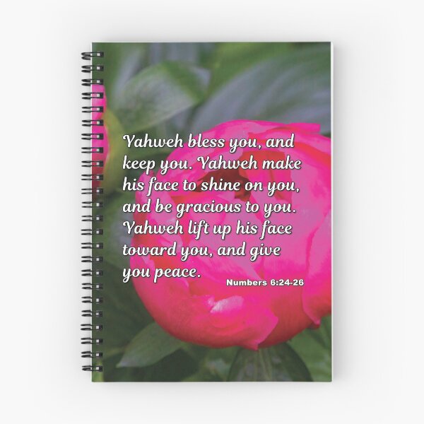Item preview, Yahweh Bless And Keep You Numbers 6:24-26 - Peony Photograph designed and sold by InsprtnlArtbyDP.