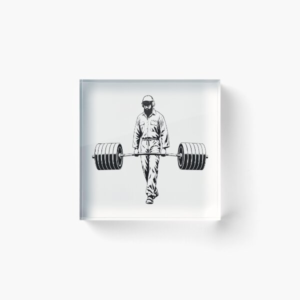Item preview, simple silhouette Anatoly meme - I Am Sorry Can I Clean Here - deadlift walk | Internet Fun Gym Prank Black designed and sold by ZechJohnRB.