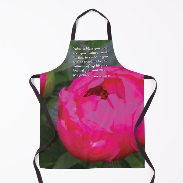 Item preview, Yahweh Bless And Keep You Numbers 6:24-26 - Peony Photograph designed and sold by InsprtnlArtbyDP.