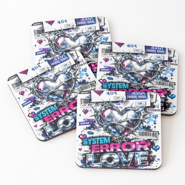 Item preview, Matrix Cyber Heart Y2K Sticker Anti Design Tribal Art designed and sold by zdzdesigner.