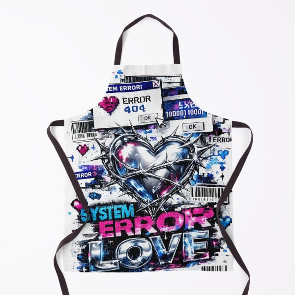 Item preview, Matrix Cyber Heart Y2K Sticker Anti Design Tribal Art designed and sold by zdzdesigner.