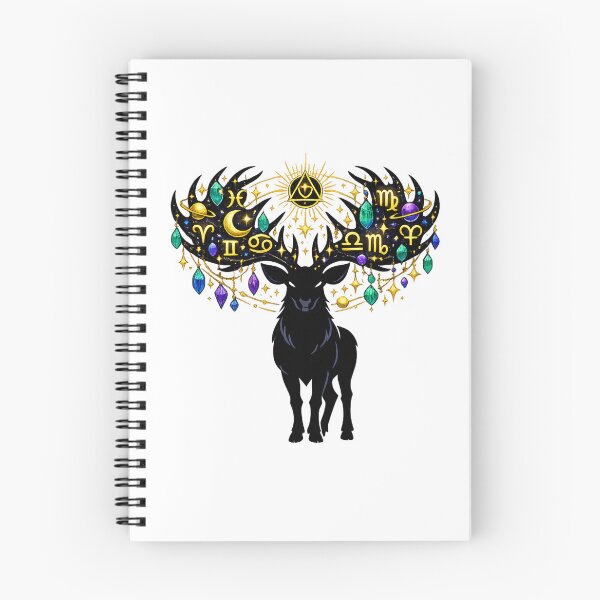 Item preview, Celestial Zodiac Stag | Mystical Astrology Deer Constellation Design designed and sold by irfanshikh.