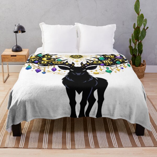 Item preview, Celestial Zodiac Stag | Mystical Astrology Deer Constellation Design designed and sold by irfanshikh.