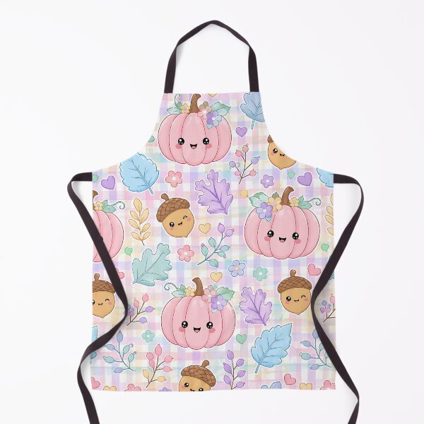 Item preview, Cute Pastel Autumn Pumpkin And Leaves Pattern designed and sold by Thai Vibe Studio.