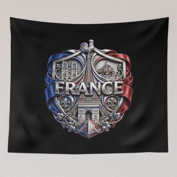Item preview, France French Flag Design, French Flag Shirt, France Pride, Bleu Blanc Rouge, Paris France, French Heritage, European Culture, National Pride Graphic designed and sold by Typologystudios.