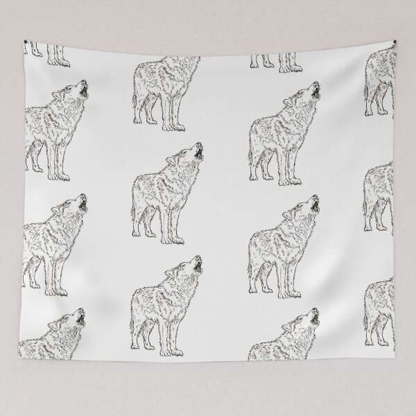 Item preview, Howling Wolf designed and sold by MatildaLockwood.