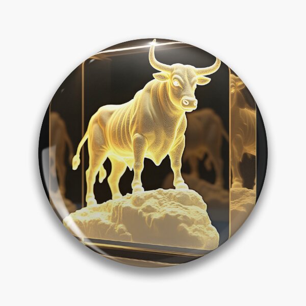 Item preview, The Bull Market Lenticular Sculpture: 3D Laser Etched Acrylic Layer Poster designed and sold by Creative-RE.