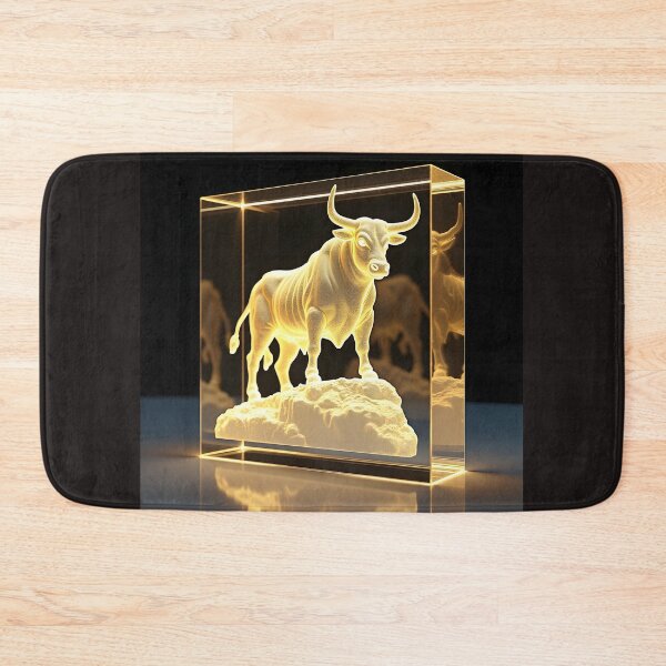 Item preview, The Bull Market Lenticular Sculpture: 3D Laser Etched Acrylic Layer Poster designed and sold by Creative-RE.