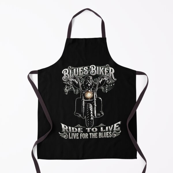Item preview, Blues Biker - Ride to Live, Live for the Blues designed and sold by TomVtX.