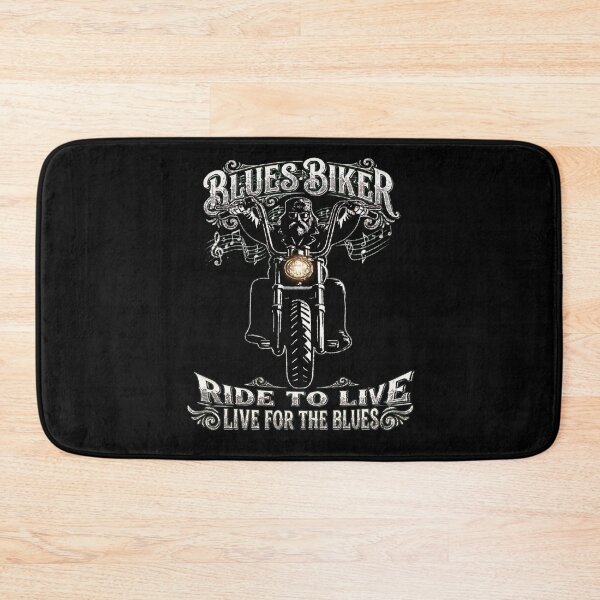Item preview, Blues Biker - Ride to Live, Live for the Blues designed and sold by TomVtX.