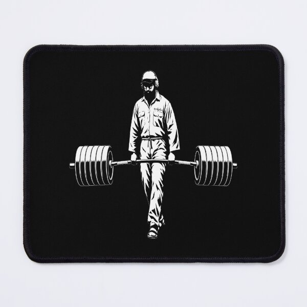 Item preview, simple silhouette Anatoly meme - I Am Sorry Can I Clean Here - deadlift walk | Internet Fun Gym Prank white designed and sold by ZechJohnRB.