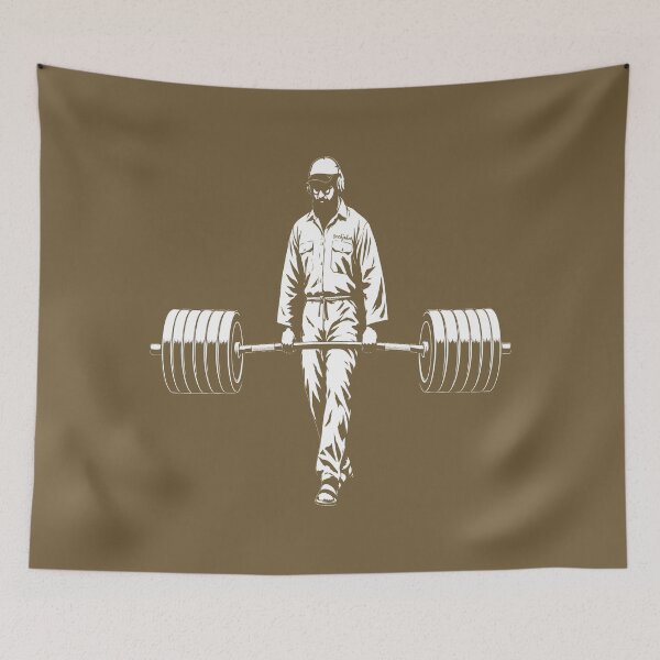 Item preview, simple silhouette Anatoly meme - I Am Sorry Can I Clean Here - deadlift walk | Internet Fun Gym Prank white designed and sold by ZechJohnRB.