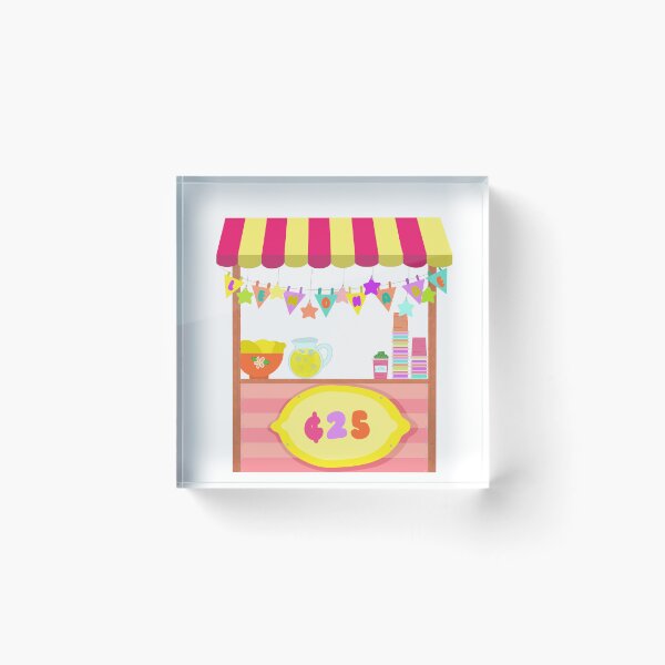 Item preview, Kids Lemonade Stand-Whimsical Summer Sticker designed and sold by Sissy’s shop.