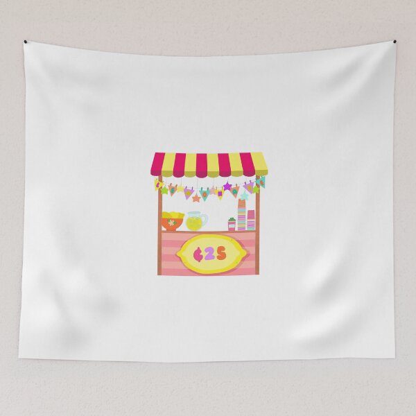 Item preview, Kids Lemonade Stand-Whimsical Summer Sticker designed and sold by Sissy’s shop.