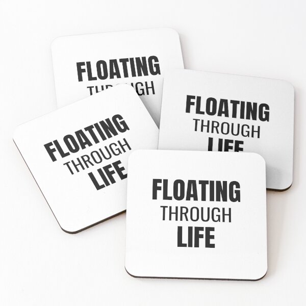 Item preview, Floating Through Life (Black) designed and sold by ShipCrewNation.