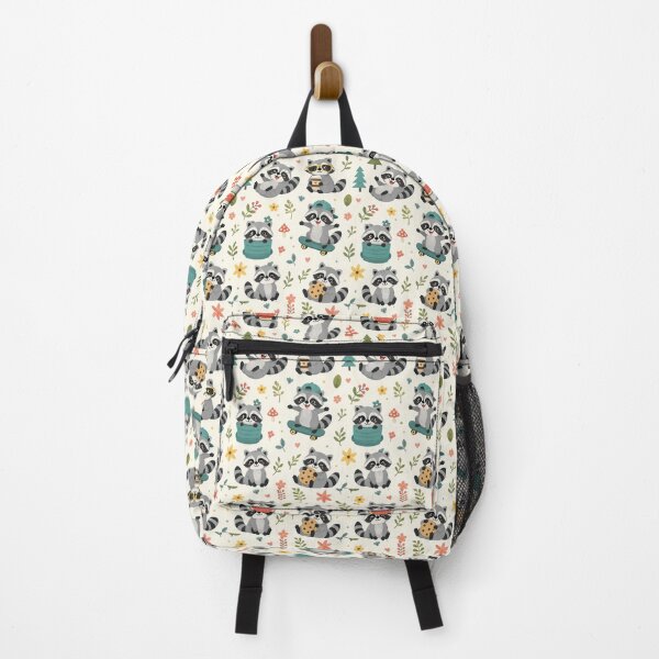 Item preview, Funny raccoons seamless pattern designed and sold by Nolan6.