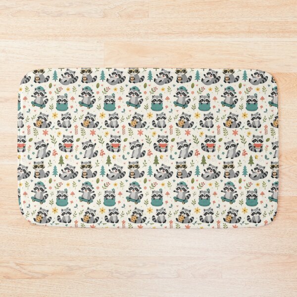 Item preview, Funny raccoons seamless pattern designed and sold by Nolan6.