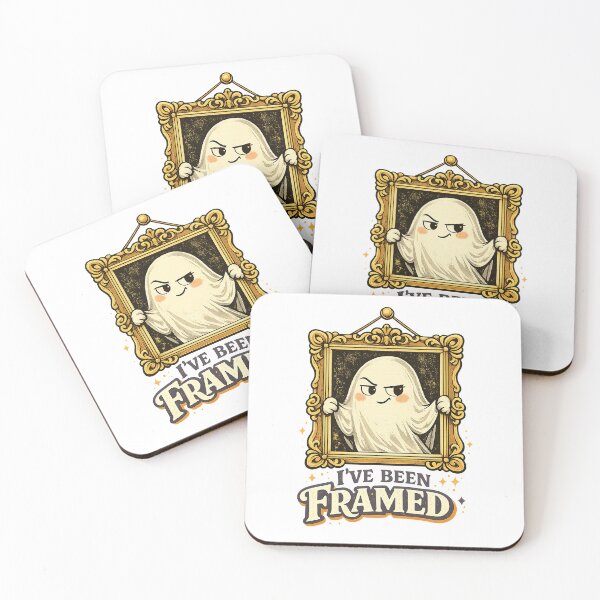 Item preview, I’ve Been Framed – Funny Sassy Ghost in Vintage Haunted Portrait designed and sold by TVPS17.