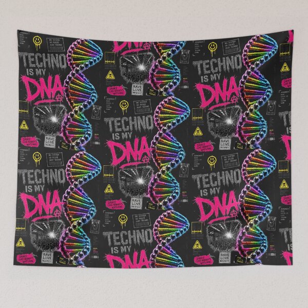 Item preview, techno is my dna designed and sold by DAX4ART.