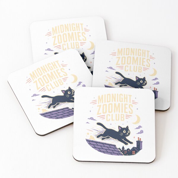 Item preview, Midnight Zoomies Club designed and sold by Ctrl Alt Bureaucracy.