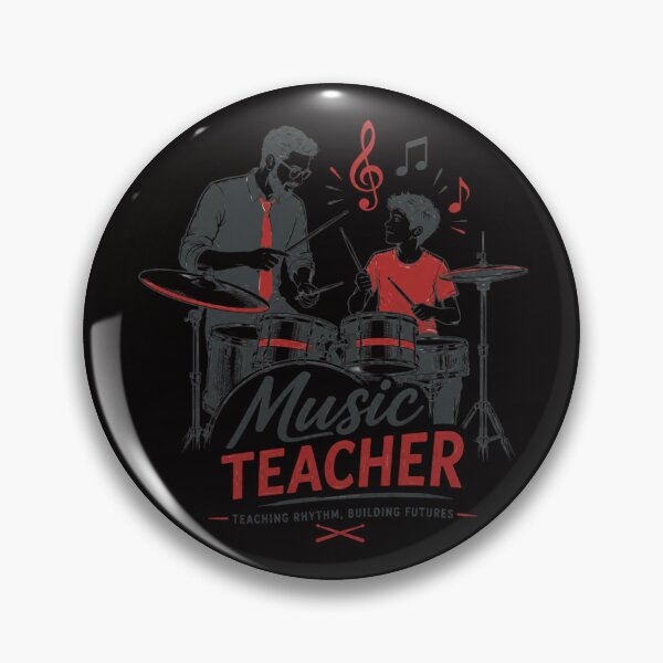 Item preview, Music Teacher Drum Lesson Illustration designed and sold by Tadeusz1.