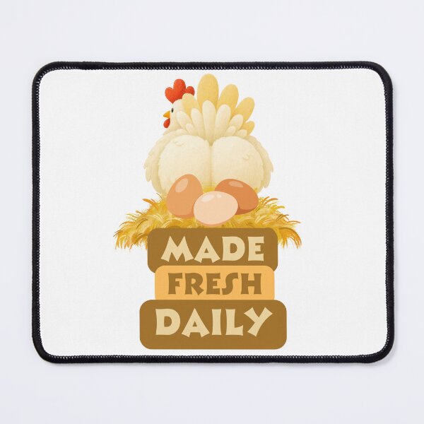 Item preview, Made Fresh Daily Chicken designed and sold by Jessica Hutcheson.