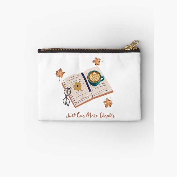 Item preview, Just One More Chapter | Cozy Autumn Book Lover Sticker designed and sold by BLOOMVELLE.