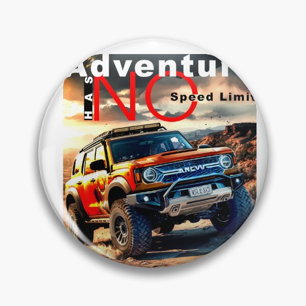 Item preview, Adventure has no speed limit designed and sold by Concept-Hub.