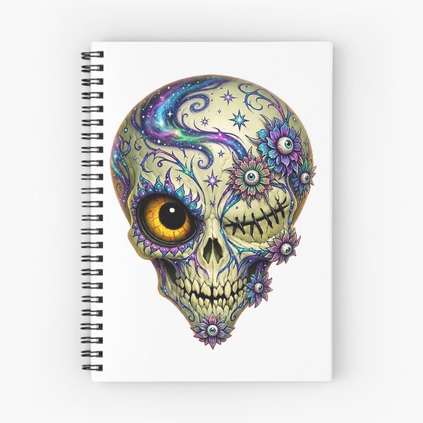 Item preview, Alien Cosmic Day Of Dead designed and sold by AliensIRL.