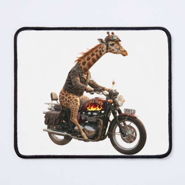Item preview, The Savanna Rider Giraffe on Motorcycle designed and sold by myfavoritegifts.