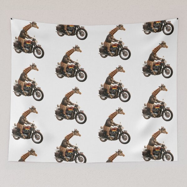 Item preview, The Savanna Rider Giraffe on Motorcycle designed and sold by myfavoritegifts.